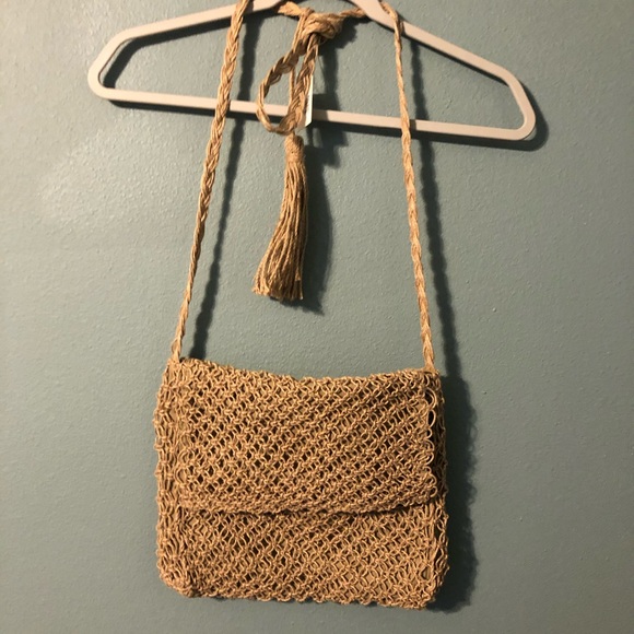 jute crossbody bag